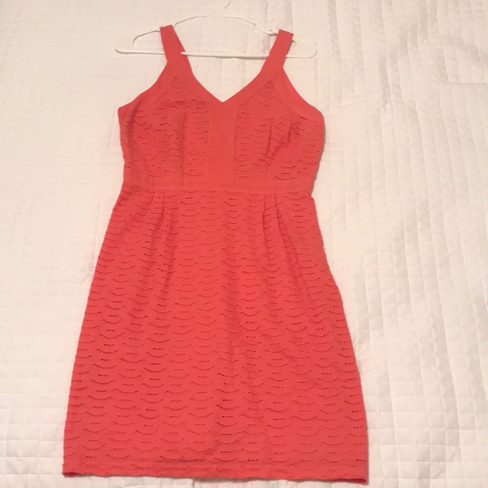 Pink Eyelet Dress- Old Navy